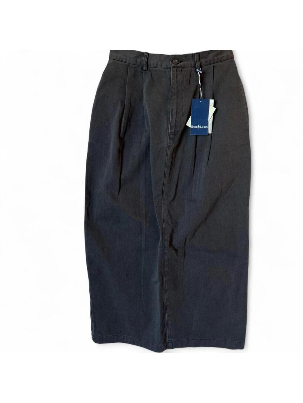 Vintage ralph lauren denim pencil skirt